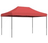 Tienda de jardín | tienda de fiesta plegable pop-up burdeos 440x292x315 cm cfw310778