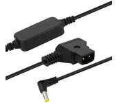 Accesorio de cable de alimentación externo para cámara de vídeo dtap a cc de 12 v para so