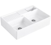 Fregadero de oficina villeroy & boch tradition 89,5 x 63 cerámica desagüe manual blanco