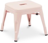 Taburete de niño bistrot metalix industrial en acero - new edition
