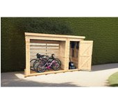 Caseta multiusos de madera maciza de 20 mm con suelo de 12 mm - refugio ideal para exteriores