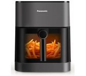 Panasonic nf-cc500sxe freidora individual de aire caliente, 5 l, 1450 w, color gris