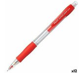 Portaminas pilot super grip rojo 0,5 mm (12 unidades)