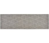Alfombra de cocina | tapete para la cocina lavable terciopelo dibujo rombos 60x180 cm cfw65217