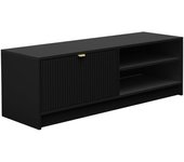 Mueble tv comfivo larmire 103, negro, 120x40x40cm