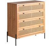 Aparador en madera de ratán zetel