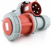 Enchufe hembra cee - 5 polos - 3p + n + t - 400v - 63 a repamine