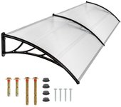 Marquesina para puerta cobertizos de jardín modernos de policarbonato 300 cm 2208292/2