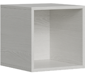 Mueble de pared abierto an.40 al.40 pr.39,2 fresno blanco
