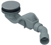 Juego de desagüe bette solid 50, lateral, caudal de desagüe 0,6 l/s, b598-412, color: cuarzoso