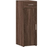 Aparador | aparador de comedor | armario de cocina de madera de ingeniería marrón roble 30x42,5x93 cm cfw43926