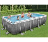 Piscina rectangular power steel 549x274x122 cm