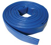 Silverline manguera agua plana azul 6 a. 25 mm rollo 10 m.