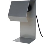 Lámpara de noche tosel eureka bombilla decorativa geométrico aluminio d11 x h24 cm