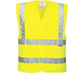 Chaleco eco alta visibilidad (pack 10) / xx/3x / amarillo