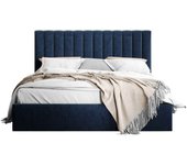 Cama comfidream 179, doble, azul, 160x200, tapiz, somieres, 171x212x105cm