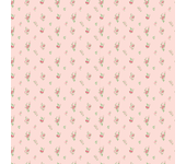 Papel pitado floral rosa roja