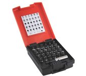 Wiha boites d'embouts standard 25 mm mélangé 31 pcs 1/4 dans un coffret (26252)
