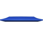 Techo de carpa para celebraciones 3x6 m azul