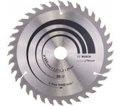 Hoja para madera corte fino y limpio bosch sierra circular 165 mm 36 dientes
