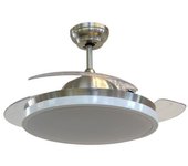 Ventilador de techo led 3 en 1 de 30w con motor dc de 35w con mando a distancia 3 aspas
