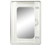 Espejo de pared home esprit plateado metal vintage 61 x 5 x 90 cm