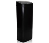 Cubo de basura clean v con sensor 50l acero negro hjh office