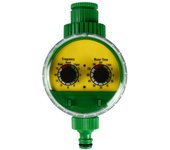 Temporizador de riego eléctrico, controlador de riego automático, temporizador de agua para manguera de jardín