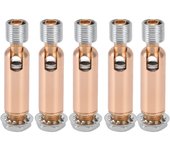 Adaptador de techo inclinado de 5 piezas, adaptador de lámpara de techo m10, dirección de engranaje externo joi