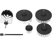 Kit de cepillos para taladro juego de cepillos de limpieza para fregadoras eléctricas para múltiples s