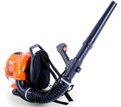 Soplador de mochila de gasolina fuxtec fx-lb133t, más de 300km/h (186mph), 0.9kw, 1.2hp