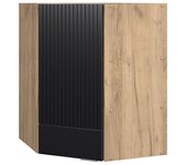 Vicco armario colgante de esquina fame-line, rayas negras, 57 cm