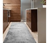 Tapetes de cocina de vinilo antideslizantes cemento 50x120 cm