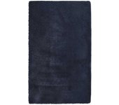 Alfombra de salón | alfombra de pelo largo navarra azul marino 80x150 cm poliéster cfw74423