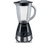 Batidora de vaso cristal de 1.5 l, severin, batidora picadora grande, libre bpa, sm 3718