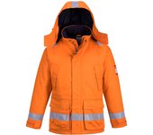 Chaqueta de invierno ignífuga y antiestática industria offshore fr59