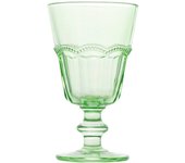 4 copas de vidrio verde flamenco cl18 349 h&h