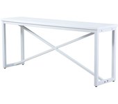 Consola madera metal nashville 180x45x76 cm