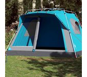 Tienda de campaña familiar 7 personas apertura rápida azul v5700 unico / azul