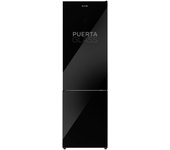 Frigorífico combi evvo f55b glass, 226 l + 96 l, total no frost, cristal negro