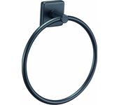 Toallero anilla duero de acero inox. 304 acabado negro