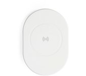 Cargador inalámbrico 10w carga rápida 10,7x1x7,4 cm. color: blanco dam
