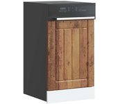 Panel lavavajillas lucca madera envejecida madera contrachapada
