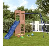 Maison exclusive - parque infantil de exterior madera maciza douglas