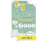 Juego de 2 protectores de colchón para bebé de bambú - 70x140 cm - alese impermeable - viscosa suave - sin tratamiento químico