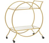 Carrito mf3, metal, oro, epikasa