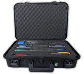 Caravel - bolsa para lavadora compacta con lote de 9 lavadoras tecna y 5 accesorios