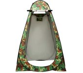 Tienda portátil para ducha o baño, instalación rápida, plegable, impermeable en poliéster, 150x150x190 cm, con bolsa de almacenamiento incluida