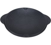 Parrilla para barbacoa, redonda, conductividad térmica, aleación de aluminio, redonda, coreana