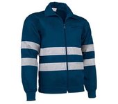 Chaqueta laboral retroreflectante de cuello alto valento mirca